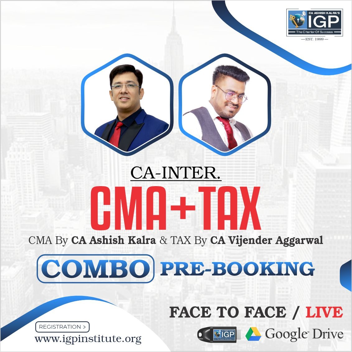CA Inter CMA & Tax Combo Nov 23 Pre Booking